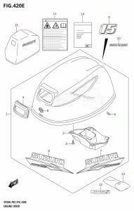 DF20A From 02002F-610001 (P03)  2016 drawing ENGINE COVER (DF15A:P03)