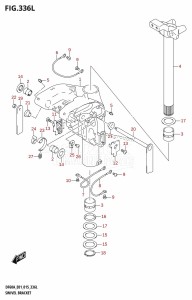 DF50A From 05003F-510001 (E01)  2015 drawing SWIVEL BRACKET (DF60ATH:E01)