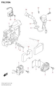 DF25A From 02504F-140001 (P01)  2021 drawing RECTIFIER /​ IGNITION COIL (DF25A)