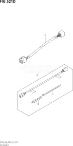 03003F-510001 (2005) 30hp P01 P40-Gen. Export 1 (DF30A  DF30AQ  DF30AR  DF30AT  DF30ATH) DF30A drawing OPT:HARNESS (DF30AT:P01)