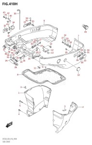 DF200Z From 20002Z-610001 (E03)  2016 drawing SIDE COVER (DF250ST:E03:L-TRANSOM)