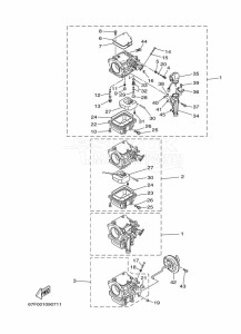 F100B drawing CARBURETOR-1