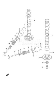 DF 60A drawing Camshaft