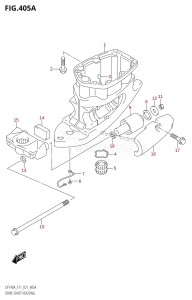 DF140A From 14003F-040001 (E11 E40)  2020 drawing DRIVE SHAFT HOUSING (DF100AT,DF115AST)