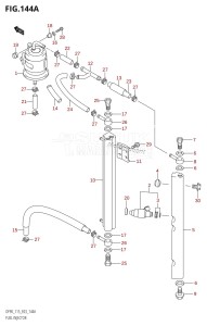 DF115T From 11501F-510001 (E03)  2005 drawing FUEL INJECTOR (K1)