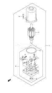 DF 60A drawing PTT Motor