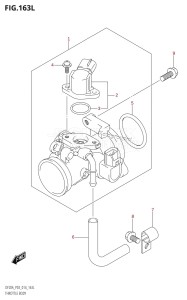 DF9.9B From 00995F-410001 (P03)  2014 drawing THROTTLE BODY (DF20ATH:P03)