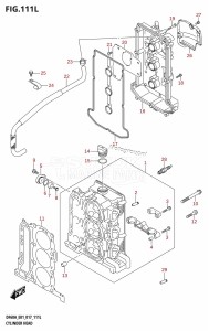 DF50A From 05003F-710001 (E01)  2017 drawing CYLINDER HEAD (DF60ATH:E01)