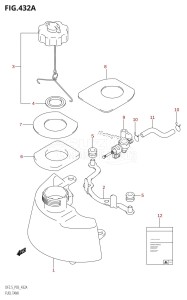 DF2.5 From 00252F-110001 (P03)  2011 drawing FUEL TANK