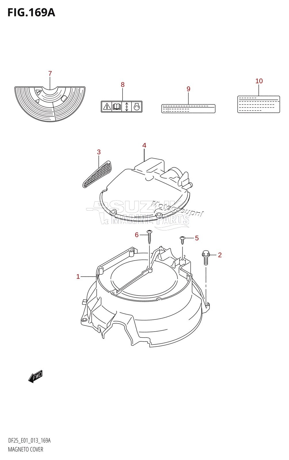 MAGNETO COVER (DF25R:E01)