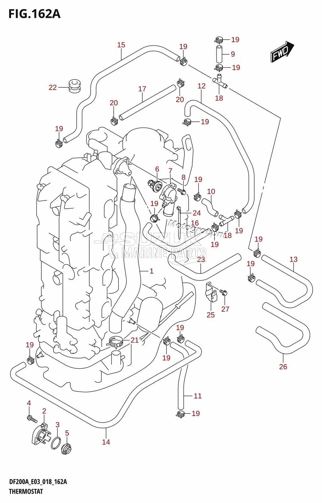 THERMOSTAT (DF200AT,DF200AZ)