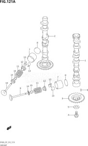 06002F-410001 (2014) 60hp E01 E40-Gen. Export 1 - Costa Rica (DF60A  DF60AQH  DF60ATH) DF60A drawing CAMSHAFT