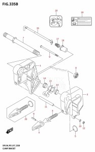 DF8A From 00801F-710001 (P01)  2017 drawing CLAMP BRACKET (DF8AR:P01)