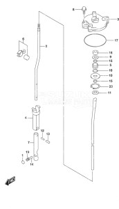 DF 60A drawing Shift Rod High Thrust