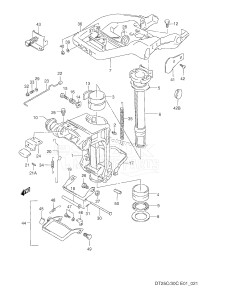 DT25C From 02507-751001 ()  1997 drawing SWIVEL BRACKET