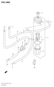 DT9.9 From 00996-210001 (P40)  2012 drawing FUEL PUMP (DT9.9K:P36)