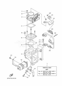 FL200BET drawing THROTTLE-BODY