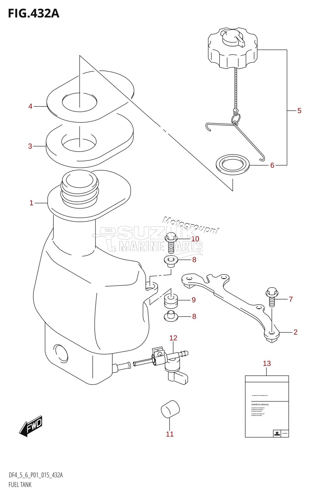 FUEL TANK (DF4:P01)