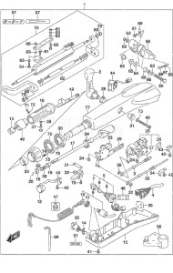 DF 140A drawing Tiller Handle