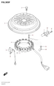 DF175TG From 17502F-610001 (E03)  2016 drawing MAGNETO (DF175TG:E03)