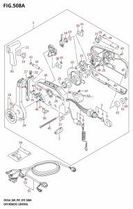 DF30A From 03003F-910001 (P01 P40)  2019 drawing OPT:REMOTE CONTROL (DF25A,DF30A,DF30AQ)