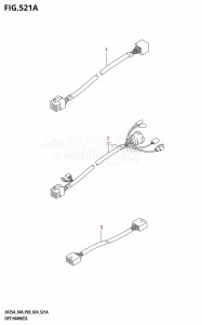 DF250A From 25003P-440001 (E11 - E40)  2024 drawing OPT:HARNESS