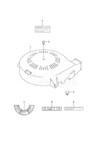 DF 140A drawing Ring Gear Cover