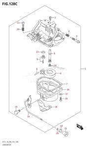 DT25 From 02503K-610001 (P36-)  2016 drawing CARBURETOR (DT30R:P40)