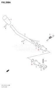 DF2.5 From 00252F-310001 (P03)  2013 drawing CLUTCH LEVER