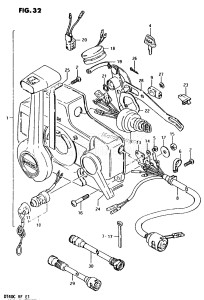 DT40 From 04003-503697 ()  1985 drawing OPTIONAL : REMOTE CONTROL