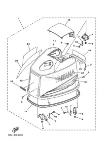 150AETX drawing FAIRING-UPPER