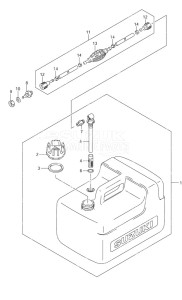 DF 9.9 drawing Fuel Tank