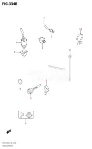 DF25 From 02503F-410001 (E03)  2014 drawing SENSOR /​ SWITCH (DF25R:E03)