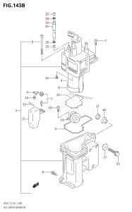 DF70 From 07001F-780001 (E01 E40)  2007 drawing FUEL VAPOR SEPARATOR (X,Y)