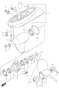 DF 6 drawing Gear Case