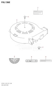 DF115AST From 11504F-040001 (E03)  2020 drawing RING GEAR COVER (DF115Z:E01)