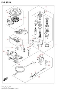 DF9.9A From 00994F-610001 (P03)  2016 drawing OPT:STARTING MOTOR (MANUAL STARTER) (DF9.9A:P03:M-STARTER)