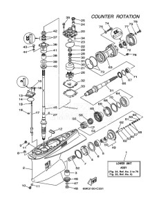 FL200AETX drawing PROPELLER-HOUSING-AND-TRANSMISSION-3