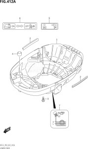 00252F-140001 (2021) 2.5hp P03-U.S.A (DF2.5   DF2.5M1) DF2.5 drawing LOWER COVER