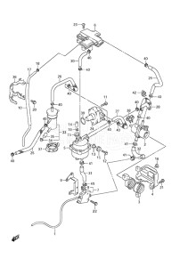 Outboard DF 20A drawing Fuel Pump