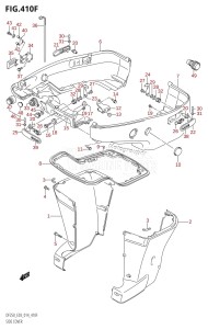 DF225T From 22503F-410001 (E03)  2014 drawing SIDE COVER (DF250Z:E03)