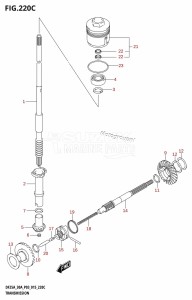 DF25A From 02504F-510001 (P03)  2015 drawing TRANSMISSION (DF25AT:P03)