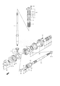 Outboard DF 140 drawing Transmission