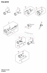 DF50A From 05003F-710001 (E01)  2017 drawing OPT:METER (DF60AVT:E01)