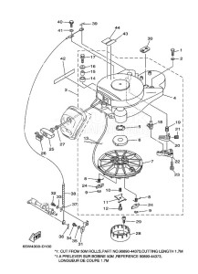 F25AMHL drawing STARTER-MOTOR