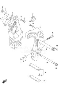 DF 115A drawing Clamp Bracket