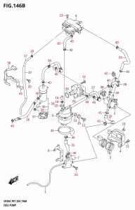 DF20A From 02002F-440001 (P01 - P40)  2024 drawing FUEL PUMP (P40)