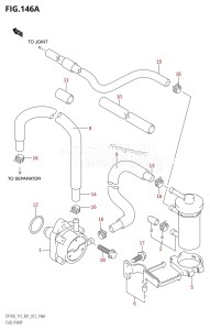 DF115Z From 11502Z-210001 (E01 E40)  2012 drawing FUEL PUMP (DF100T:E01)