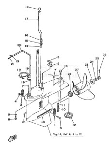 150A drawing PROPELLER-HOUSING-AND-TRANSMISSION-2