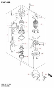 DF60A From 06002F-810001 (E01 E40)  2018 drawing STARTING MOTOR